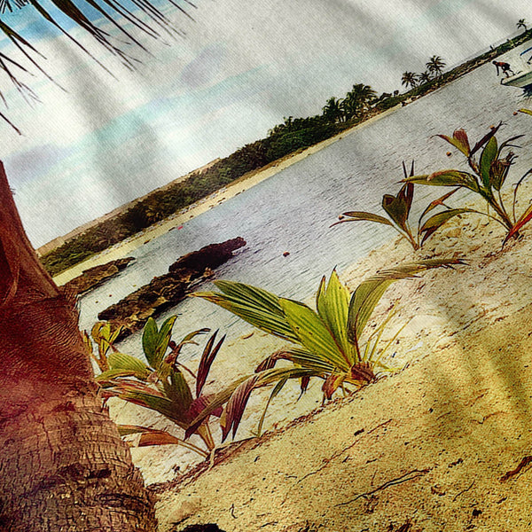 Beach Palm Trees Mens T-Shirt