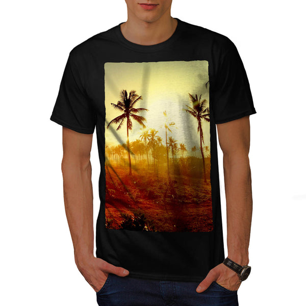 Palm Tree Farm Mens T-Shirt