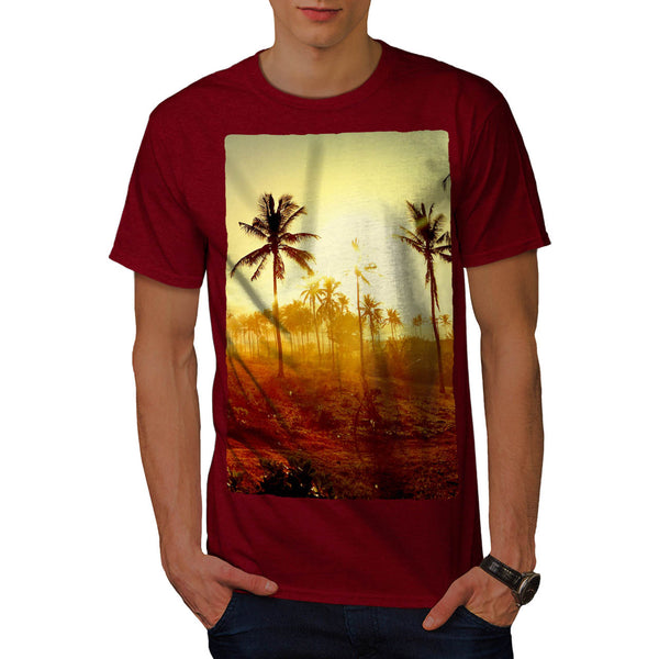 Palm Tree Farm Mens T-Shirt