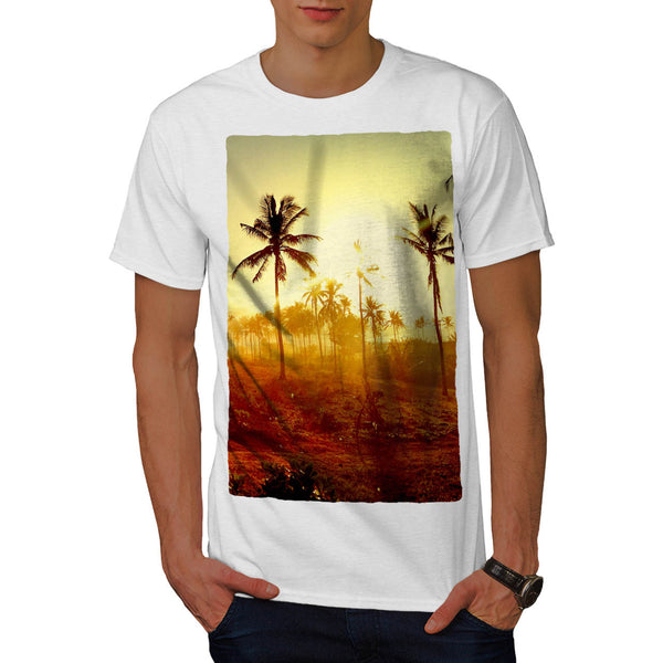 Palm Tree Farm Mens T-Shirt