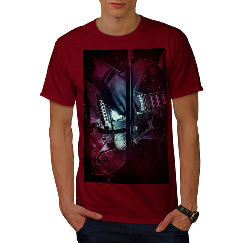 Electric Guitar Mens T-Shirt