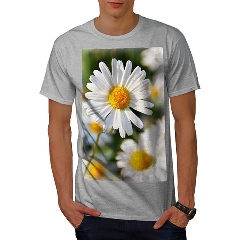 Camomile Flower Mens T-Shirt