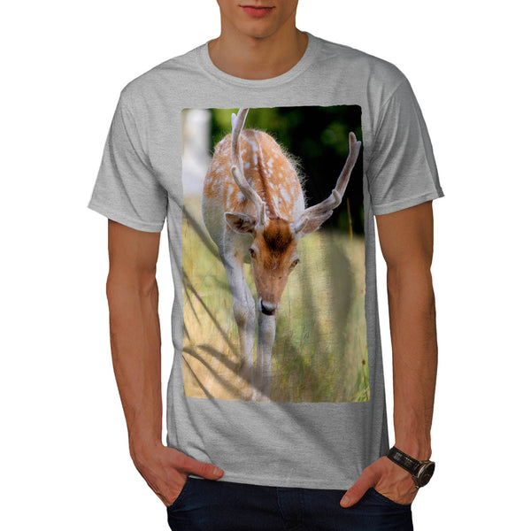 Cute Small Baby Deer Mens T-Shirt