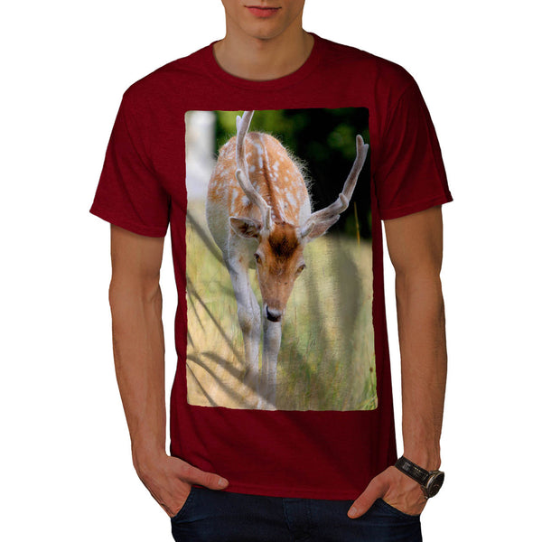 Cute Small Baby Deer Mens T-Shirt