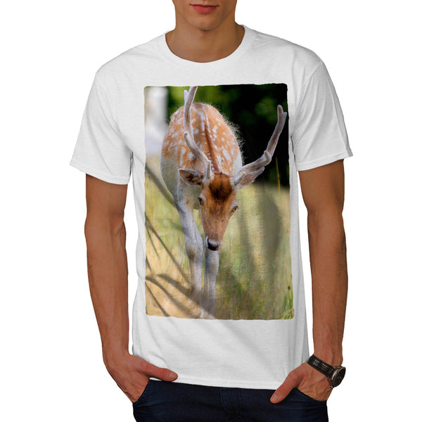 Cute Small Baby Deer Mens T-Shirt