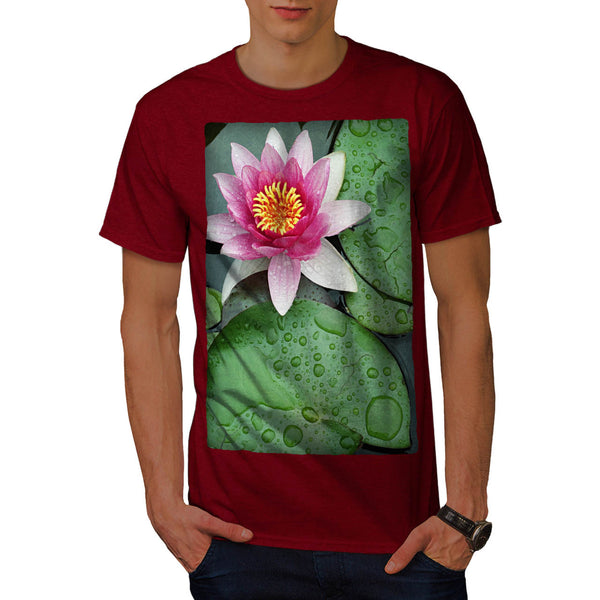 Lake Water Lily Mens T-Shirt