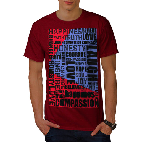 Motivation Slogan Mens T-Shirt