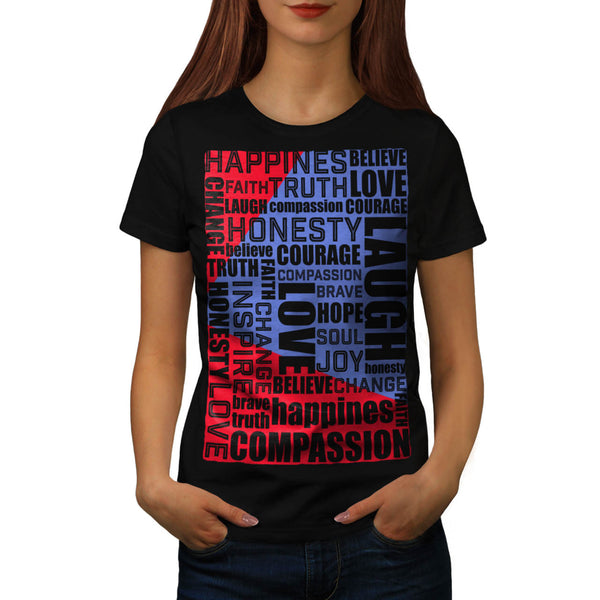 Motivation Slogan Womens T-Shirt