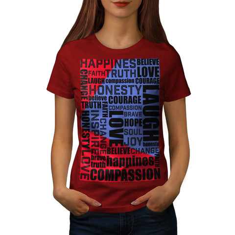 Motivation Slogan Womens T-Shirt