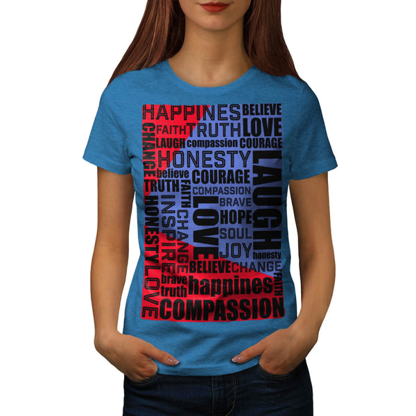 Motivation Slogan Womens T-Shirt