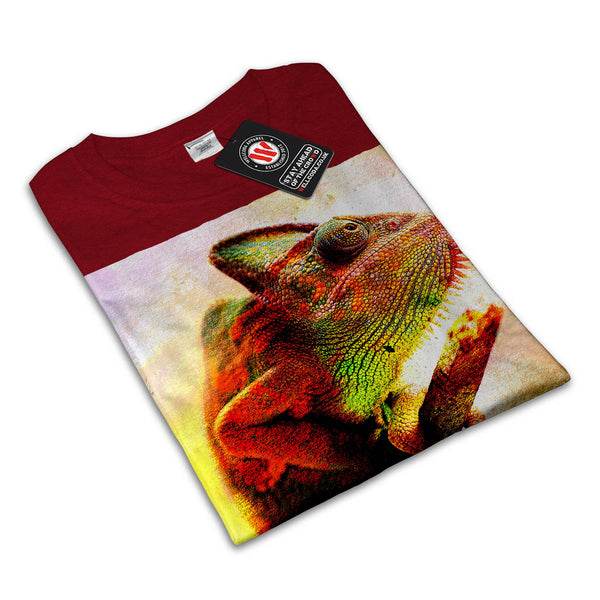 Colorful Chameleon Mens T-Shirt