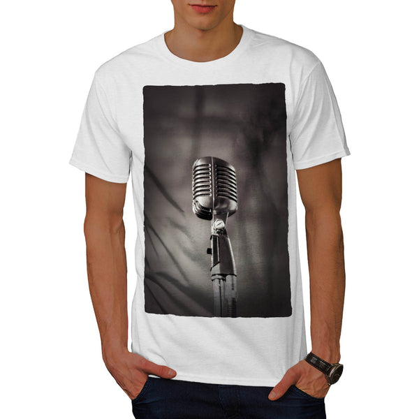 Classic Microphone Mens T-Shirt