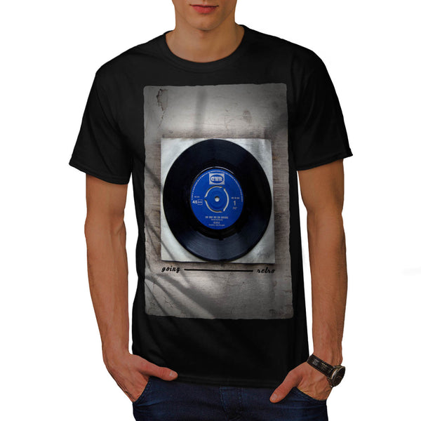 Classic Vinyl Disc Mens T-Shirt