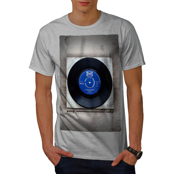 Classic Vinyl Disc Mens T-Shirt