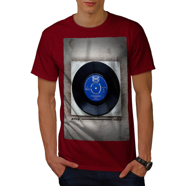 Classic Vinyl Disc Mens T-Shirt