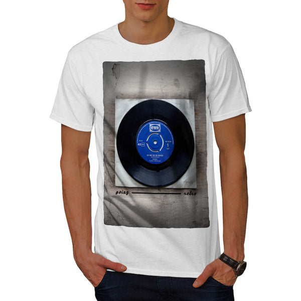 Classic Vinyl Disc Mens T-Shirt