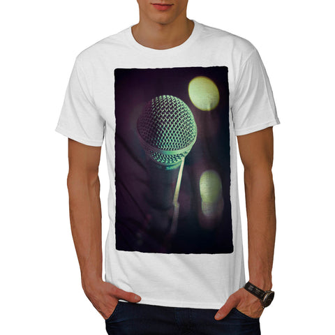 Classic Microphone Mens T-Shirt