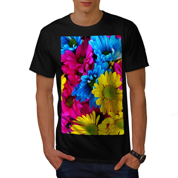 Colorful Flowers Mens T-Shirt