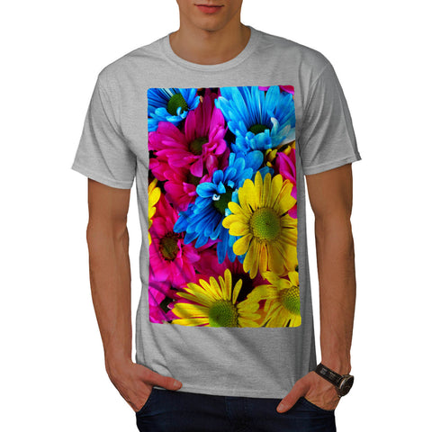 Colorful Flowers Mens T-Shirt