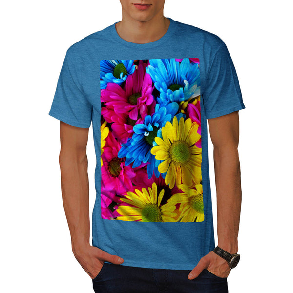 Colorful Flowers Mens T-Shirt