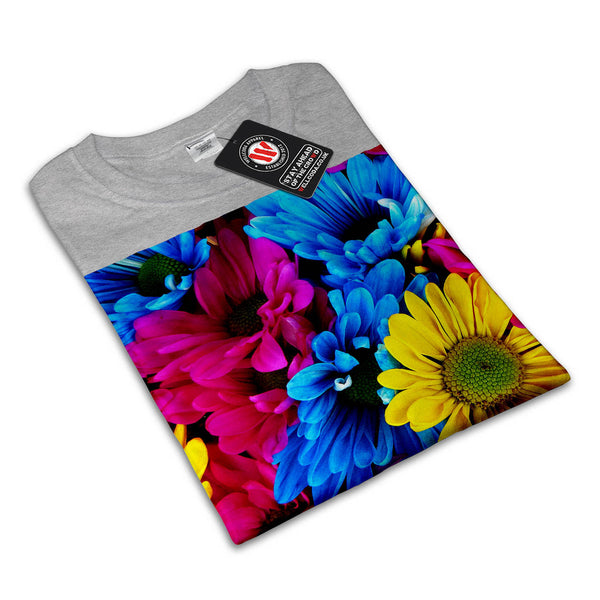 Colorful Flowers Mens T-Shirt
