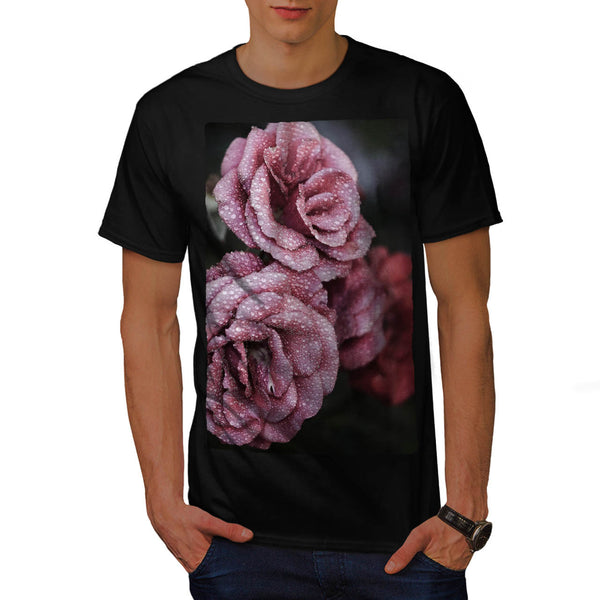 After Rain Flowers Mens T-Shirt