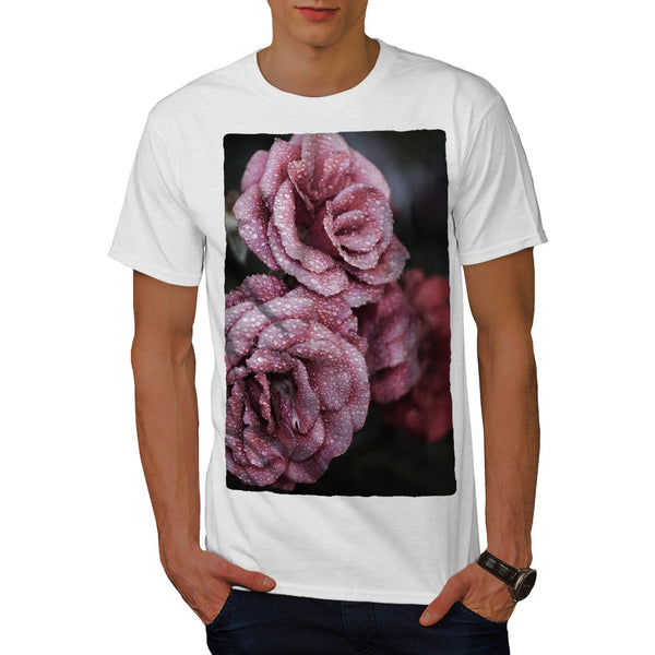 After Rain Flowers Mens T-Shirt