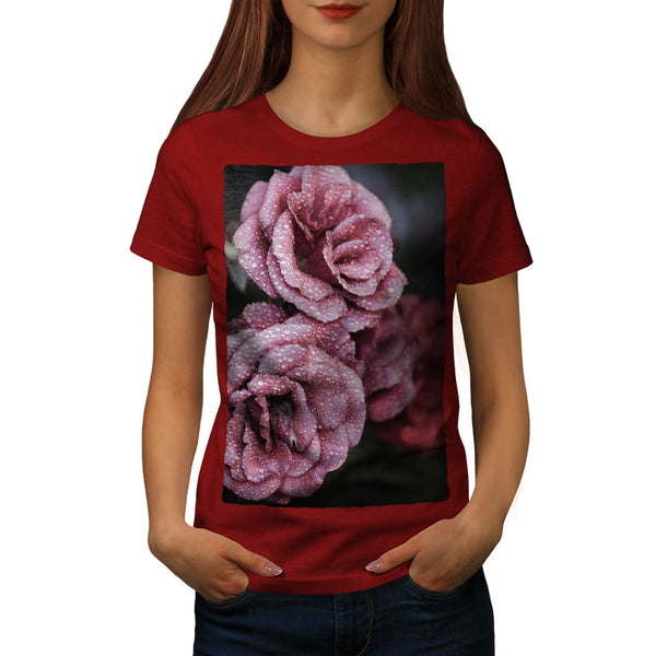 After Rain Flowers Womens T-Shirt