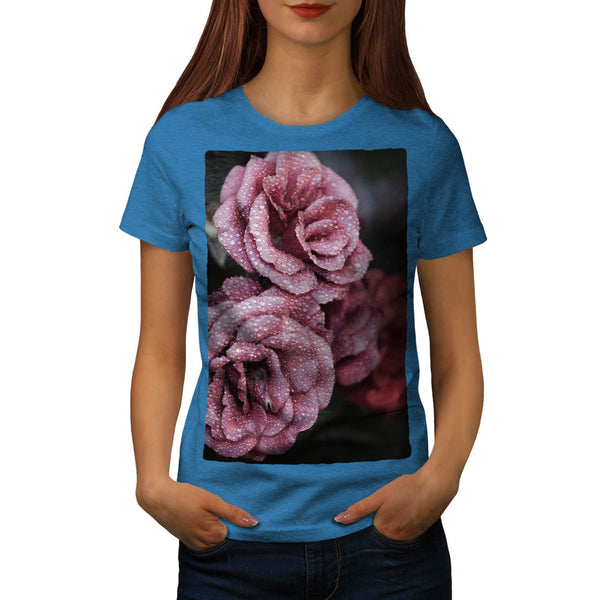 After Rain Flowers Womens T-Shirt