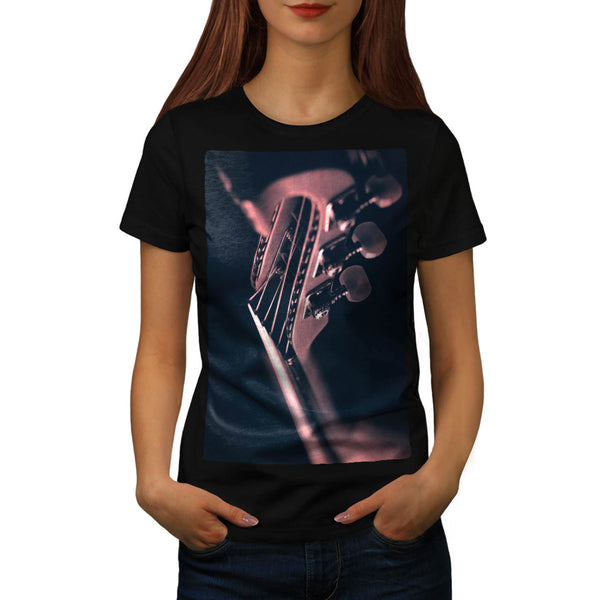 Acoustic Guitar Womens T-Shirt