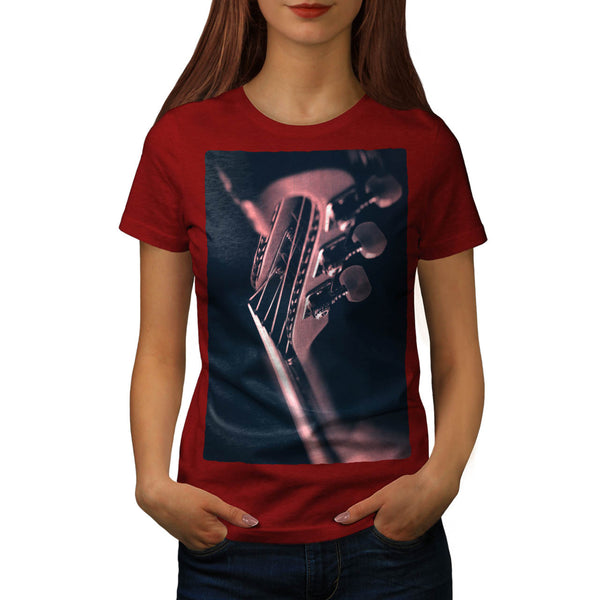 Acoustic Guitar Womens T-Shirt