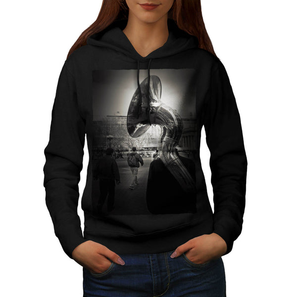 Music Instrument Womens Hoodie