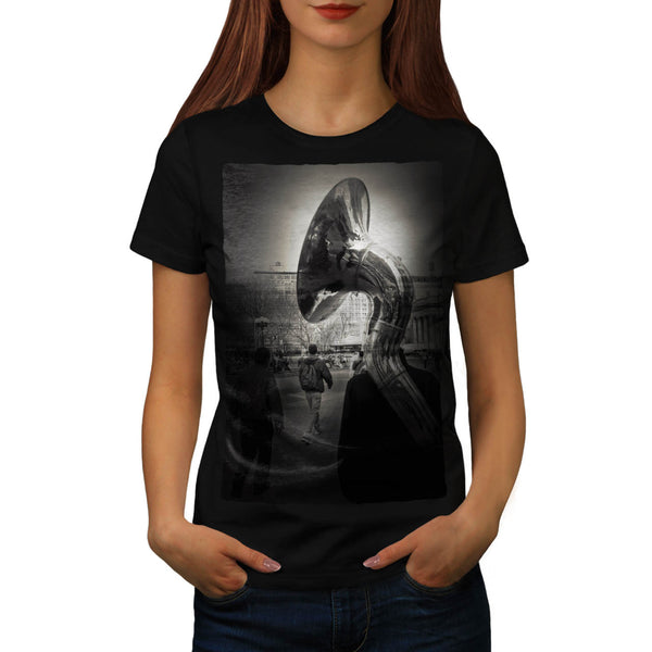 Music Instrument Womens T-Shirt
