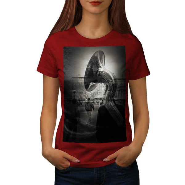 Music Instrument Womens T-Shirt