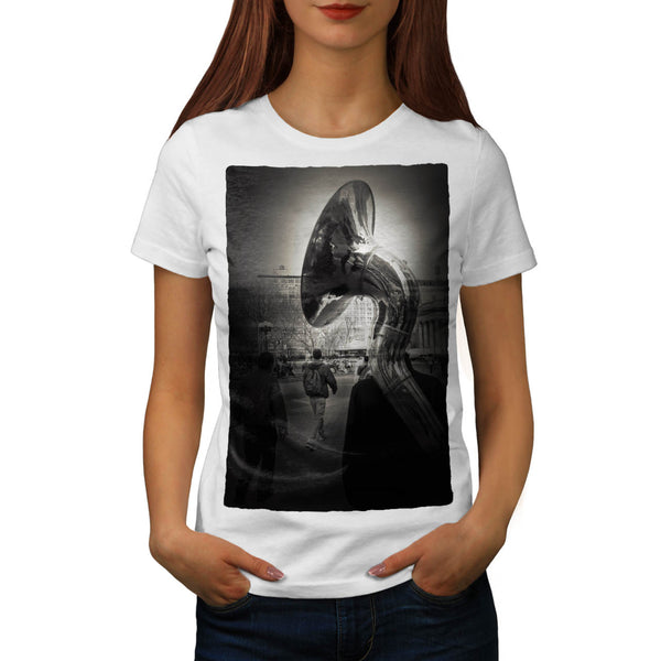 Music Instrument Womens T-Shirt