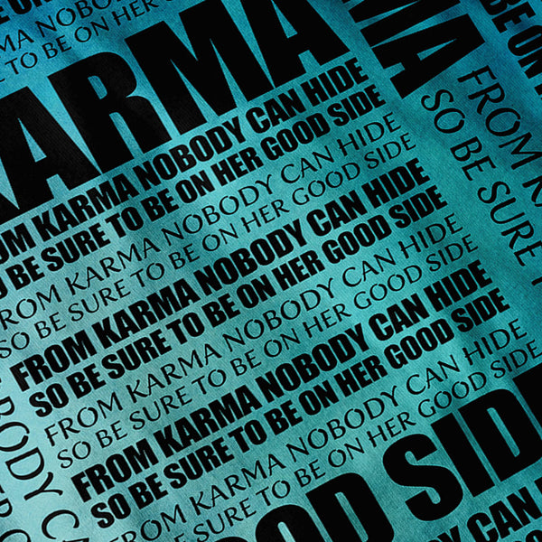 Karma Words Mens T-Shirt