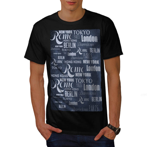 Big City Names Mens T-Shirt