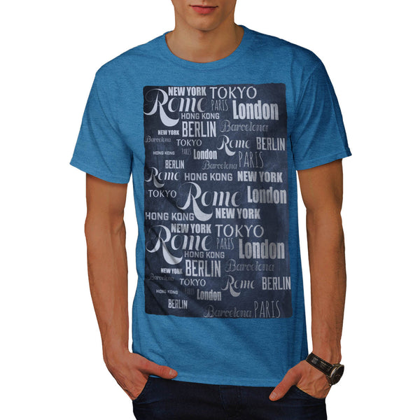 Big City Names Mens T-Shirt