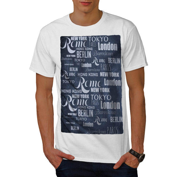 Big City Names Mens T-Shirt