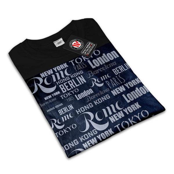 Big City Names Mens T-Shirt