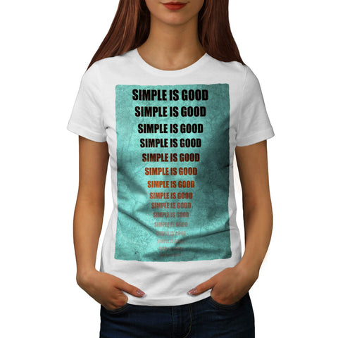 Motivation Slogan Womens T-Shirt