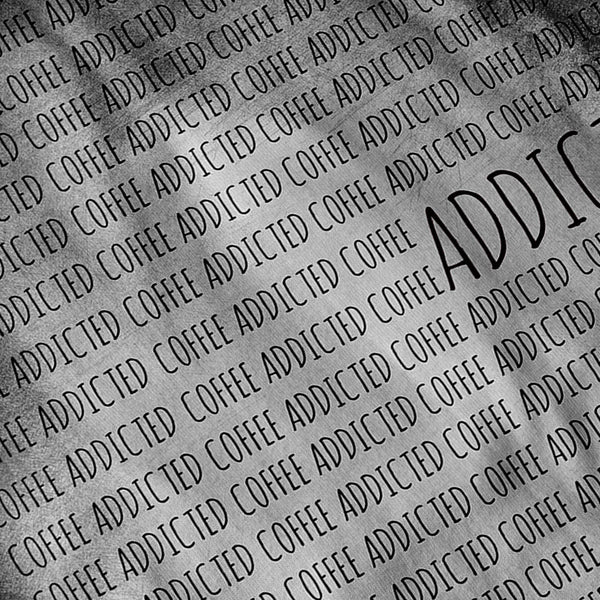 Coffee Addicted Mens T-Shirt