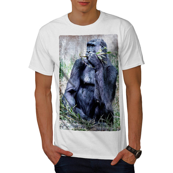 Gorilla Relax Eat Mens T-Shirt