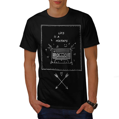 Funny Music Slogan Mens T-Shirt