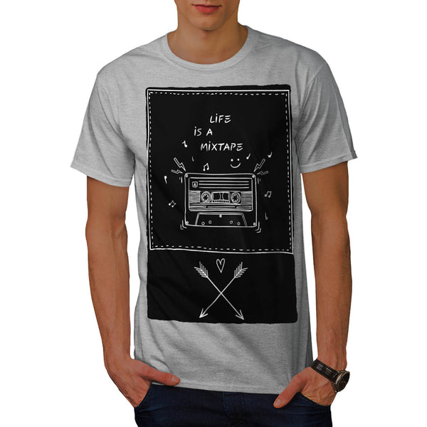 Funny Music Slogan Mens T-Shirt
