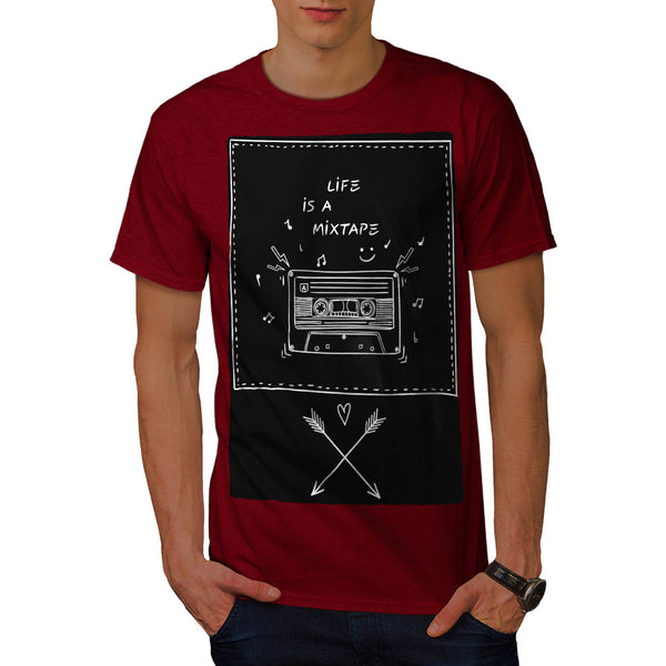 Funny Music Slogan Mens T-Shirt