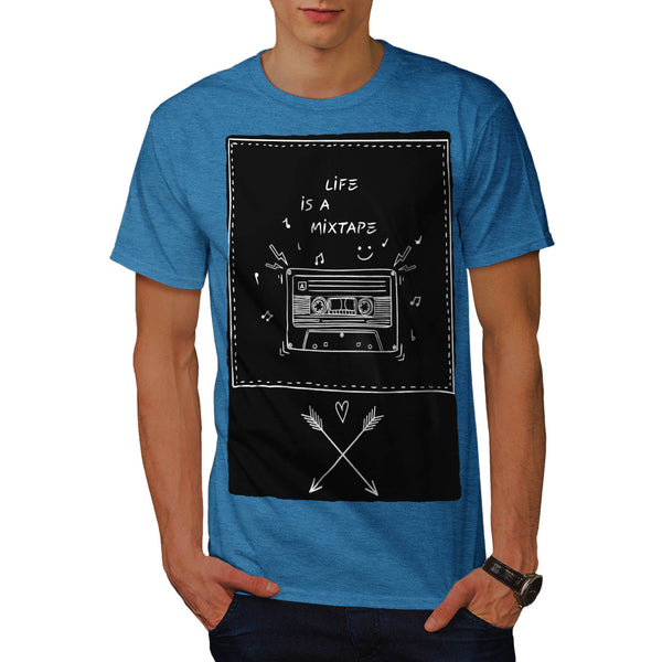 Funny Music Slogan Mens T-Shirt