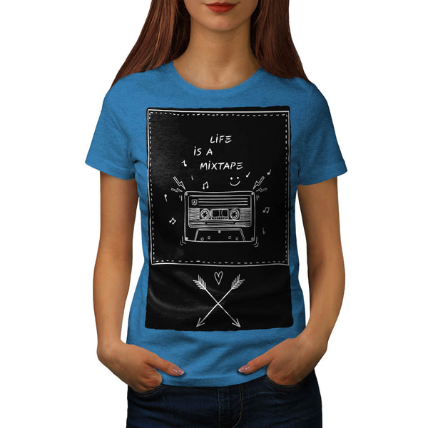 Funny Music Slogan Womens T-Shirt