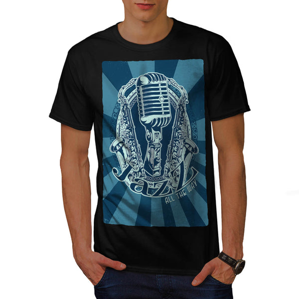 Music Cool Slogan Mens T-Shirt