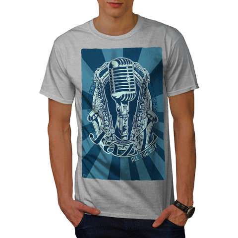Music Cool Slogan Mens T-Shirt
